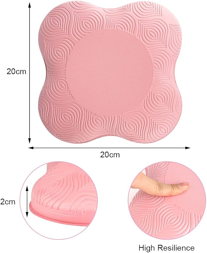 Non-slip body pad, comfortable, durable, portable, enhances stability, workout support.