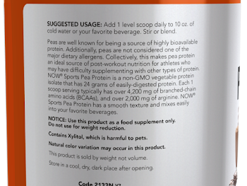 Now Sports- Pea Protein Creamy Chocolate Powder (Original)