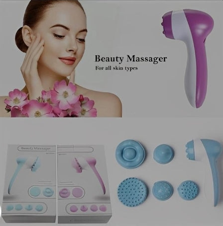 6 - in - 1 Beauty Face Massager